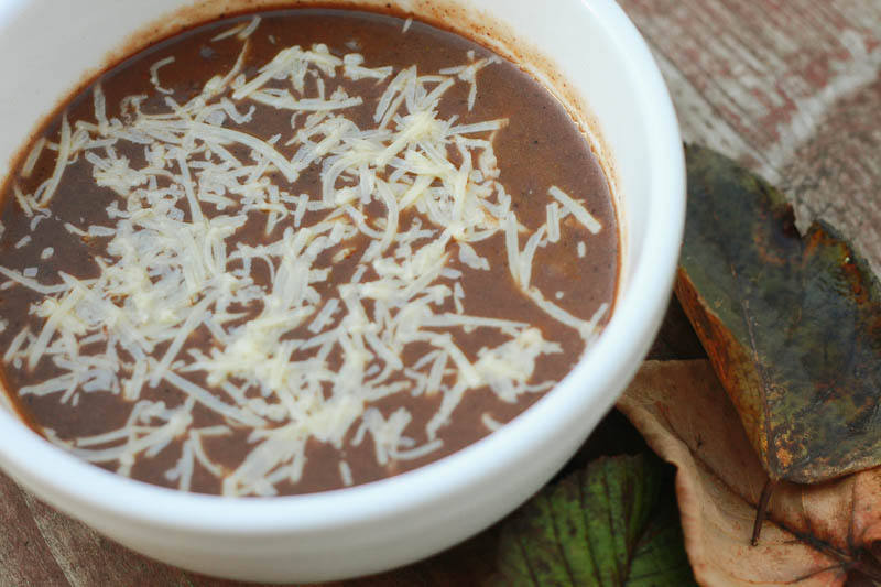 Black Bean and Pumpkin Soup Recipe | MALLORIE OWENS