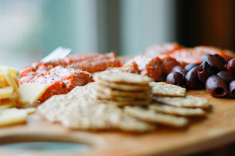 Salmon Platter Appetizer | MALLORIE OWENS