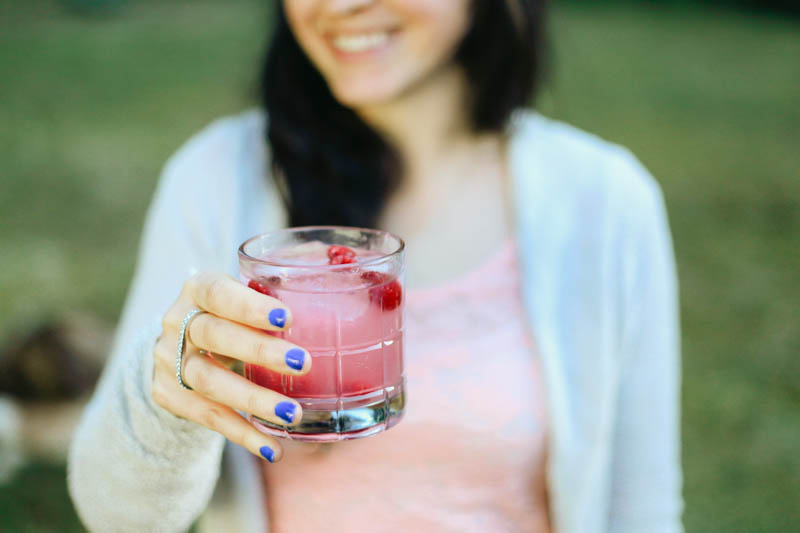 Skinny Raspberry Margarita Recipe | MALLORIE OWENS