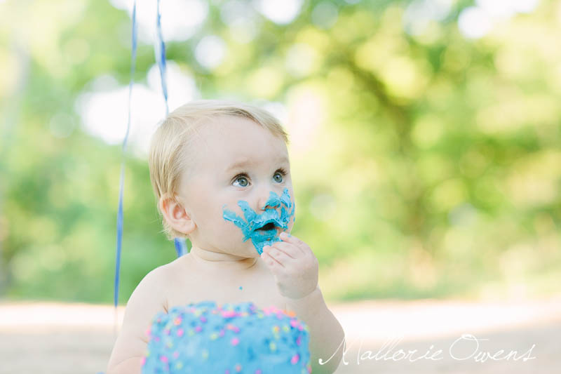 Cake Smash Photo Shoot | MALLORIE OWENS