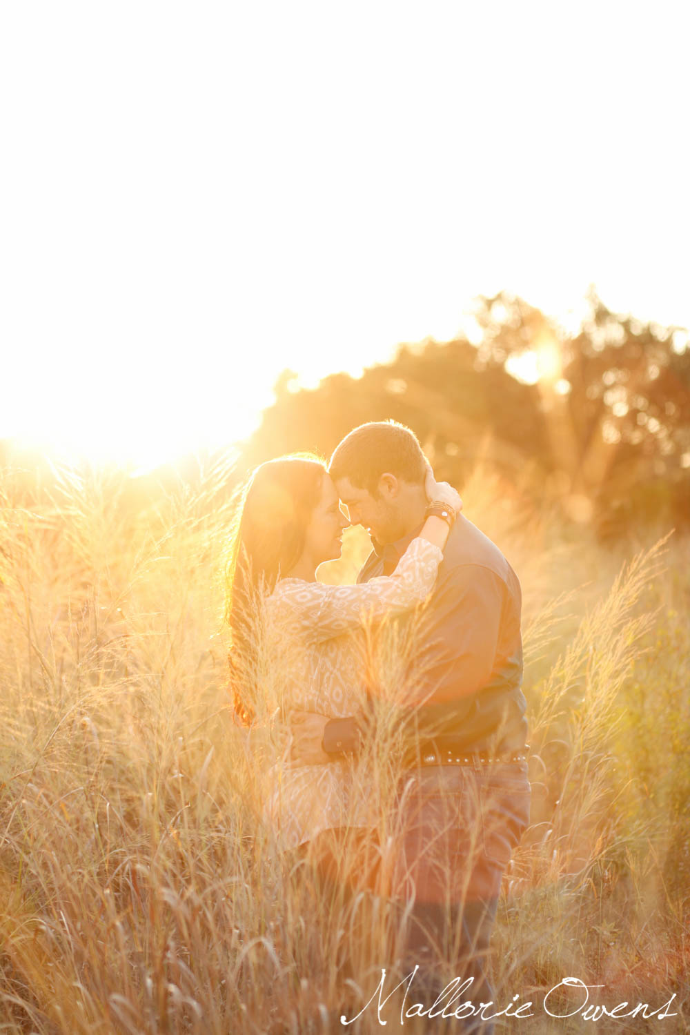 Sunset Engagement Photography | MALLORIE OWENS