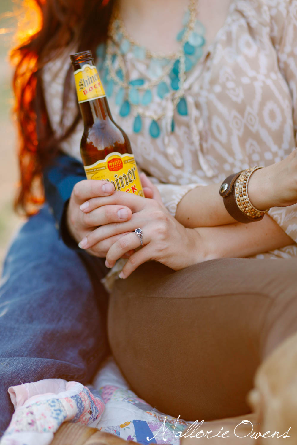 Shiner Beer Engagement Photography | MALLORIE OWENS