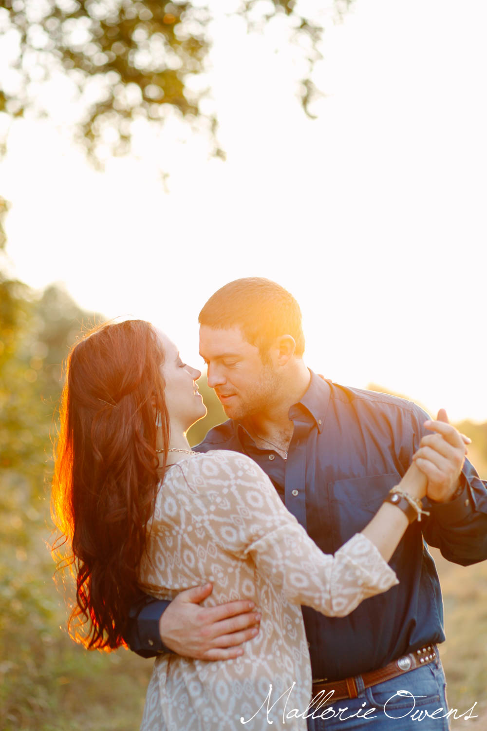 Two-Stepping Engagement Photography | MALLORIE OWENS