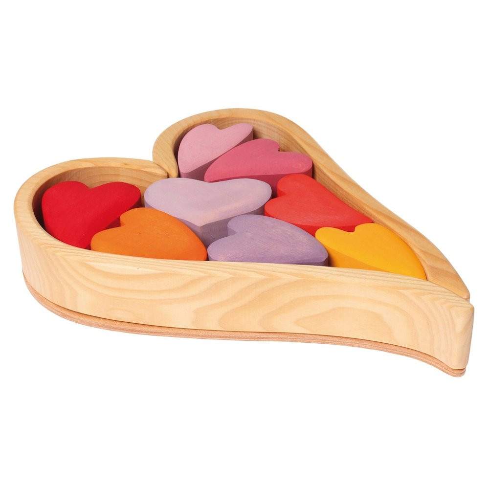 Heart Baby Wooden Puzzle from Bella Luna Toys | MALLORIE OWENS