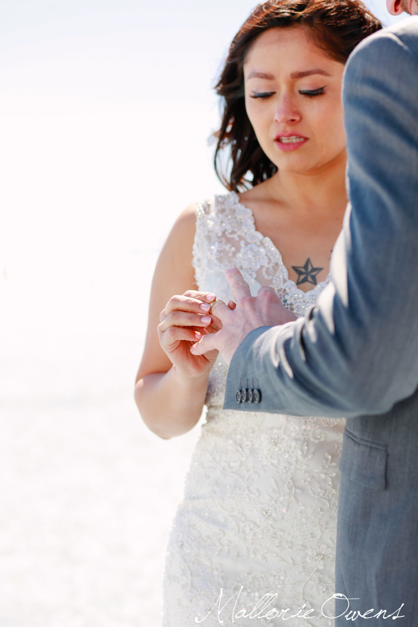 Wedding on Mendenhall Glacier in Juneau, Alaska | MALLORIE OWENS