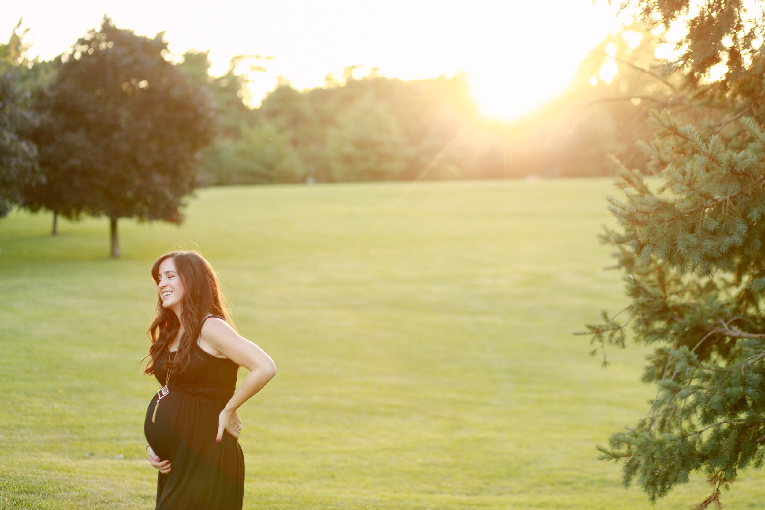 Sunset Maternity Photography | Mallorie Owens