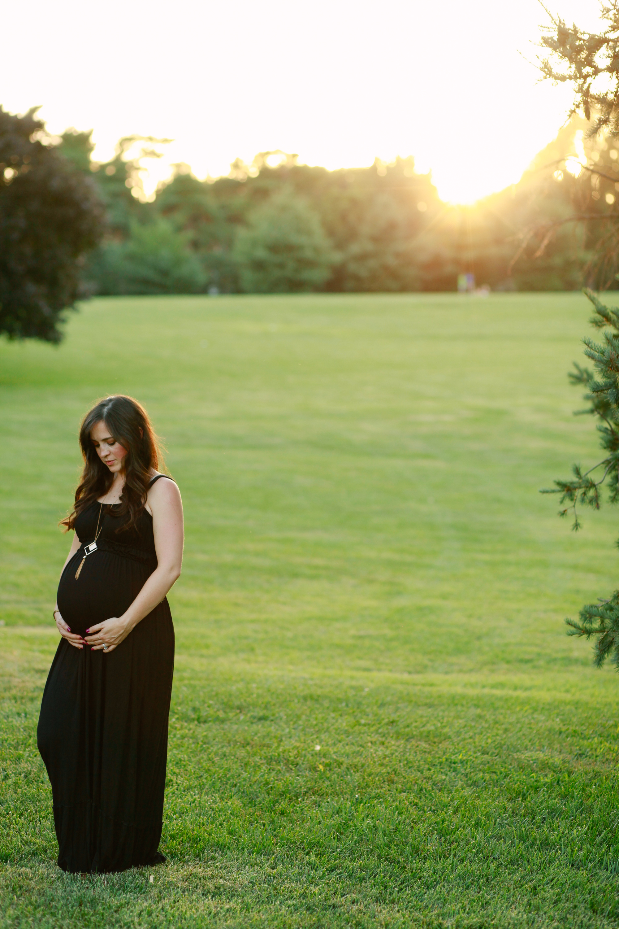 Sunset Maternity Photography | Mallorie Owens