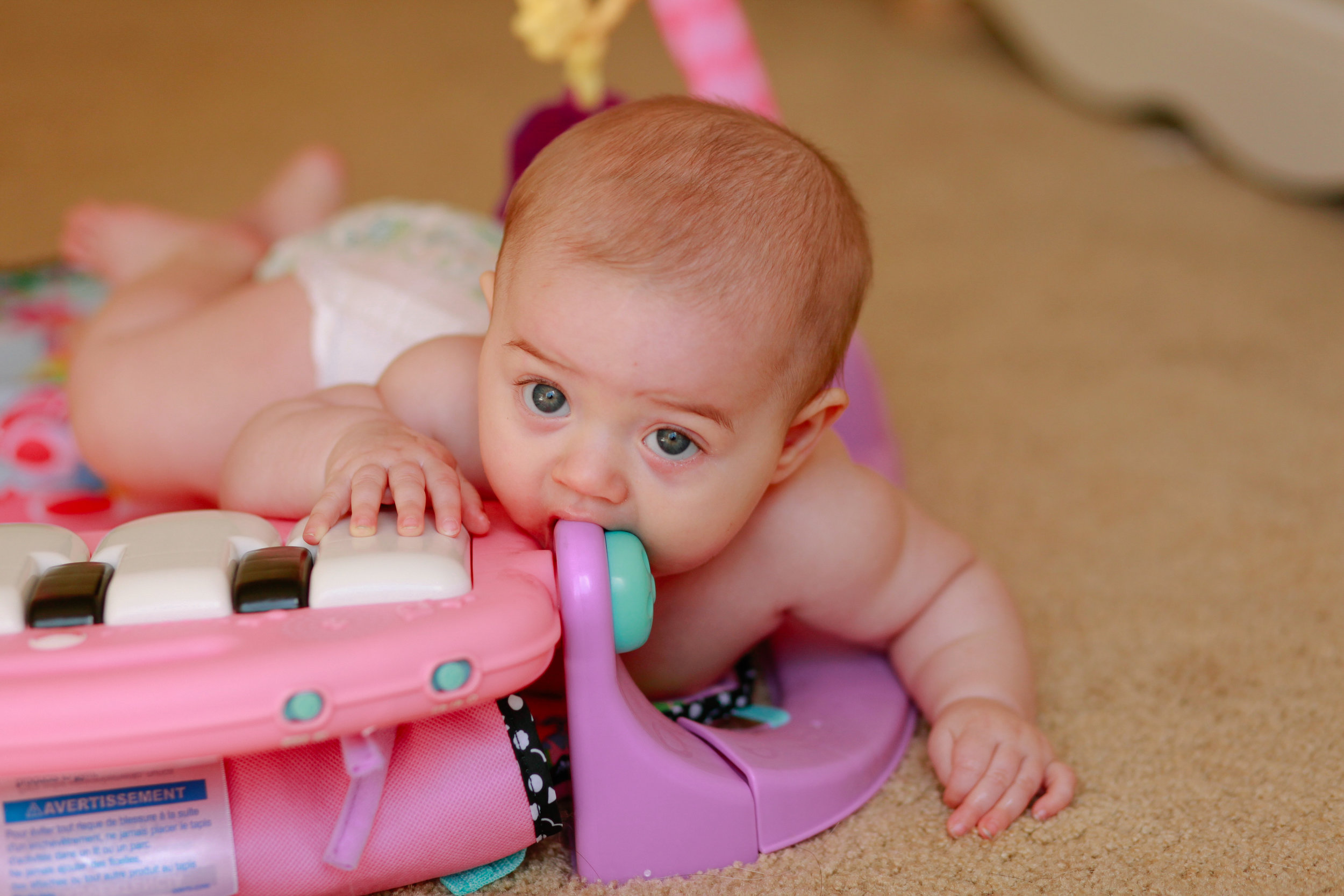 Six Months Teething Baby | MALLORIE OWENS