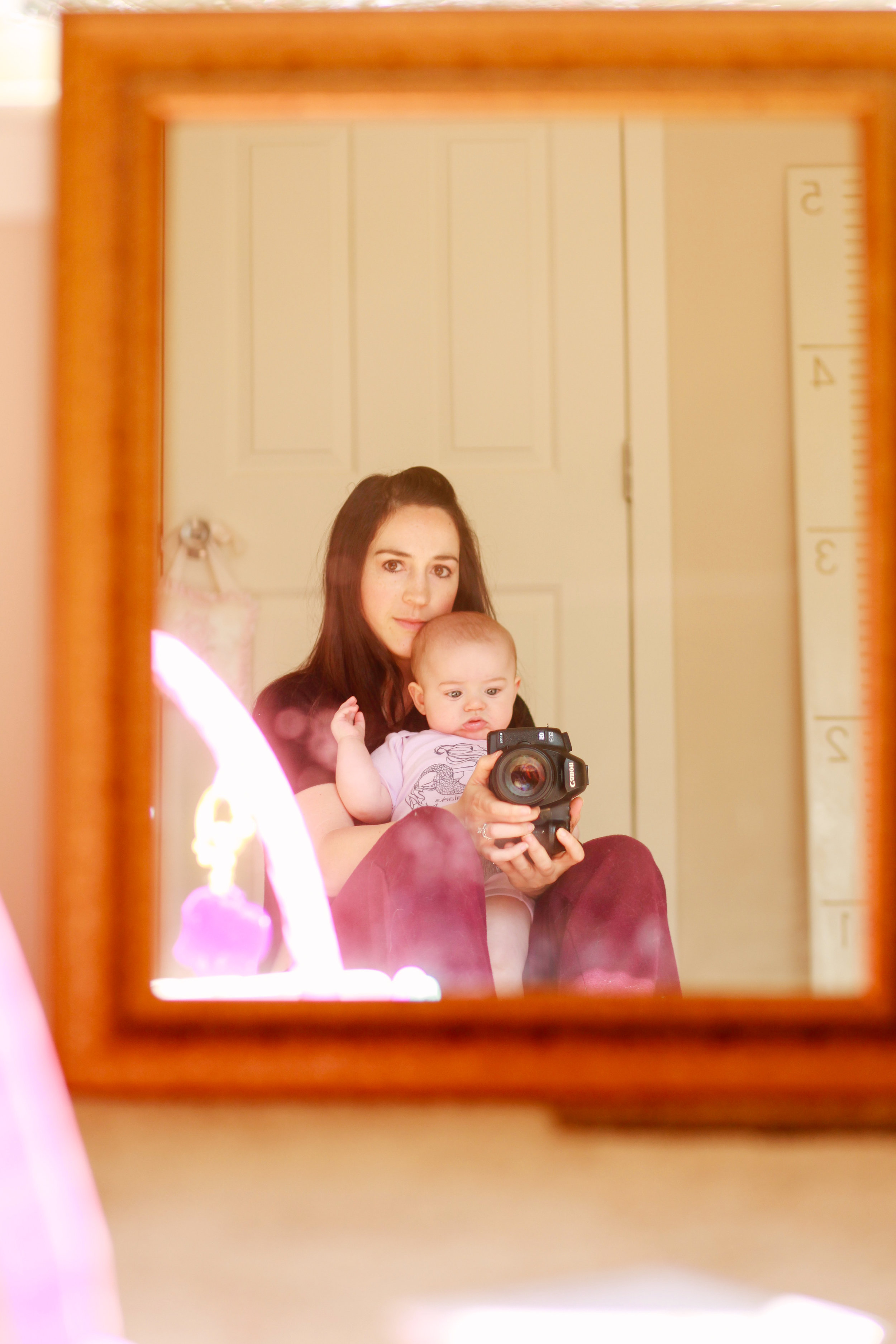 Mom and Baby Six Months | MALLORIE OWENS