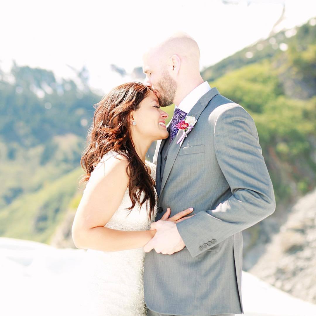 Wedding on Mendenhall Glacier in Juneau, Alaska | MALLORIE OWENS