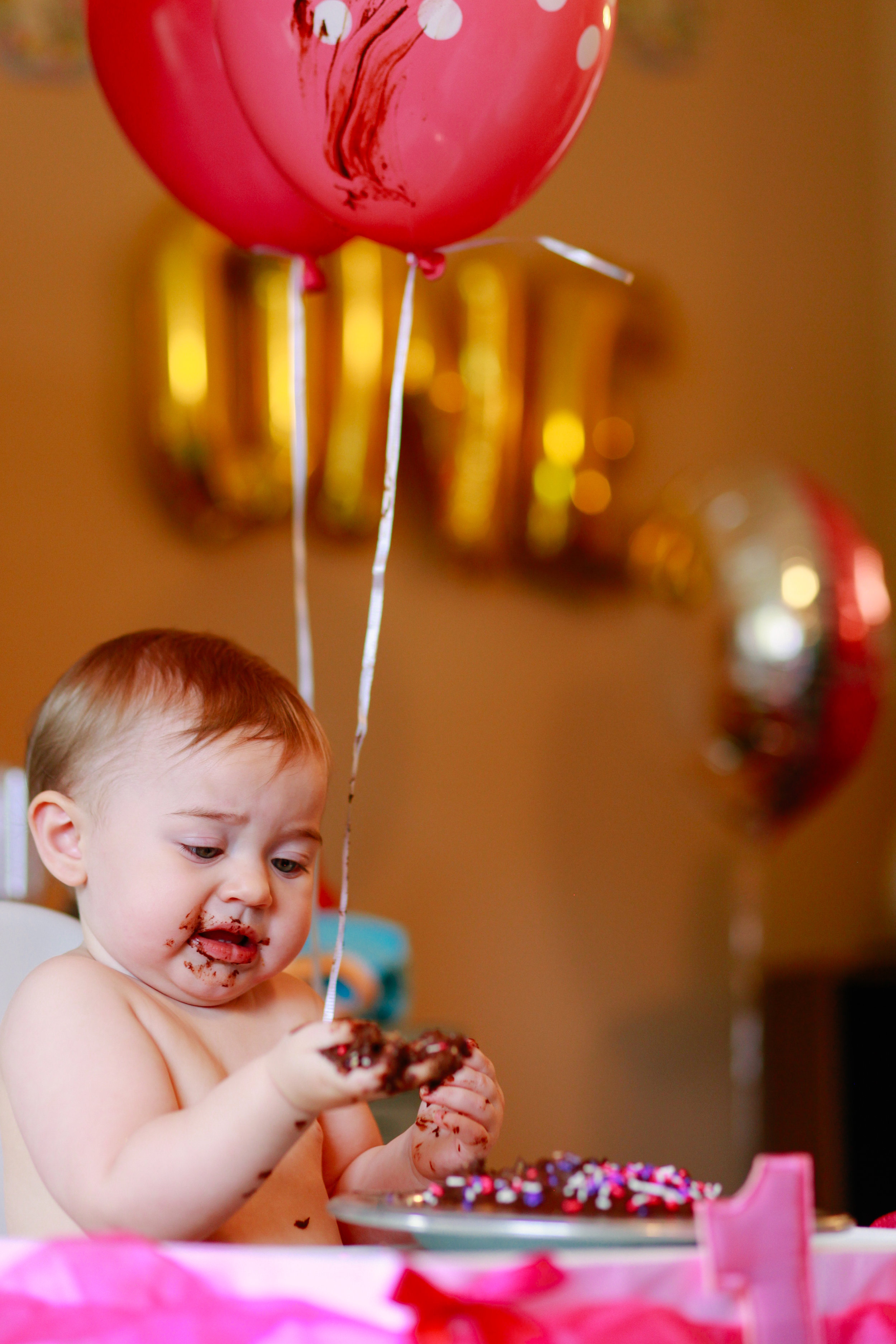 First Birthday Cake Smash | MALLORIE OWENS