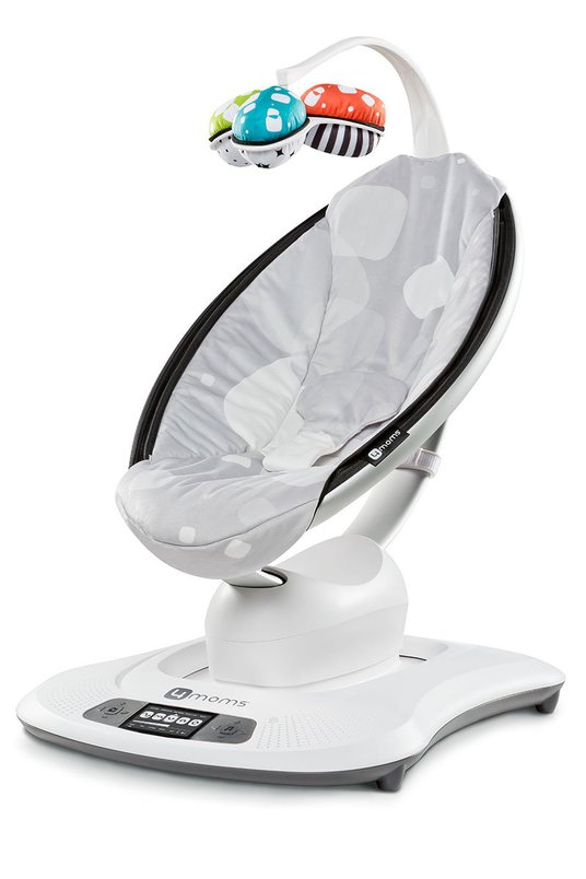 4Moms Mamaroo in Silver Our Favorite Baby Bouncer