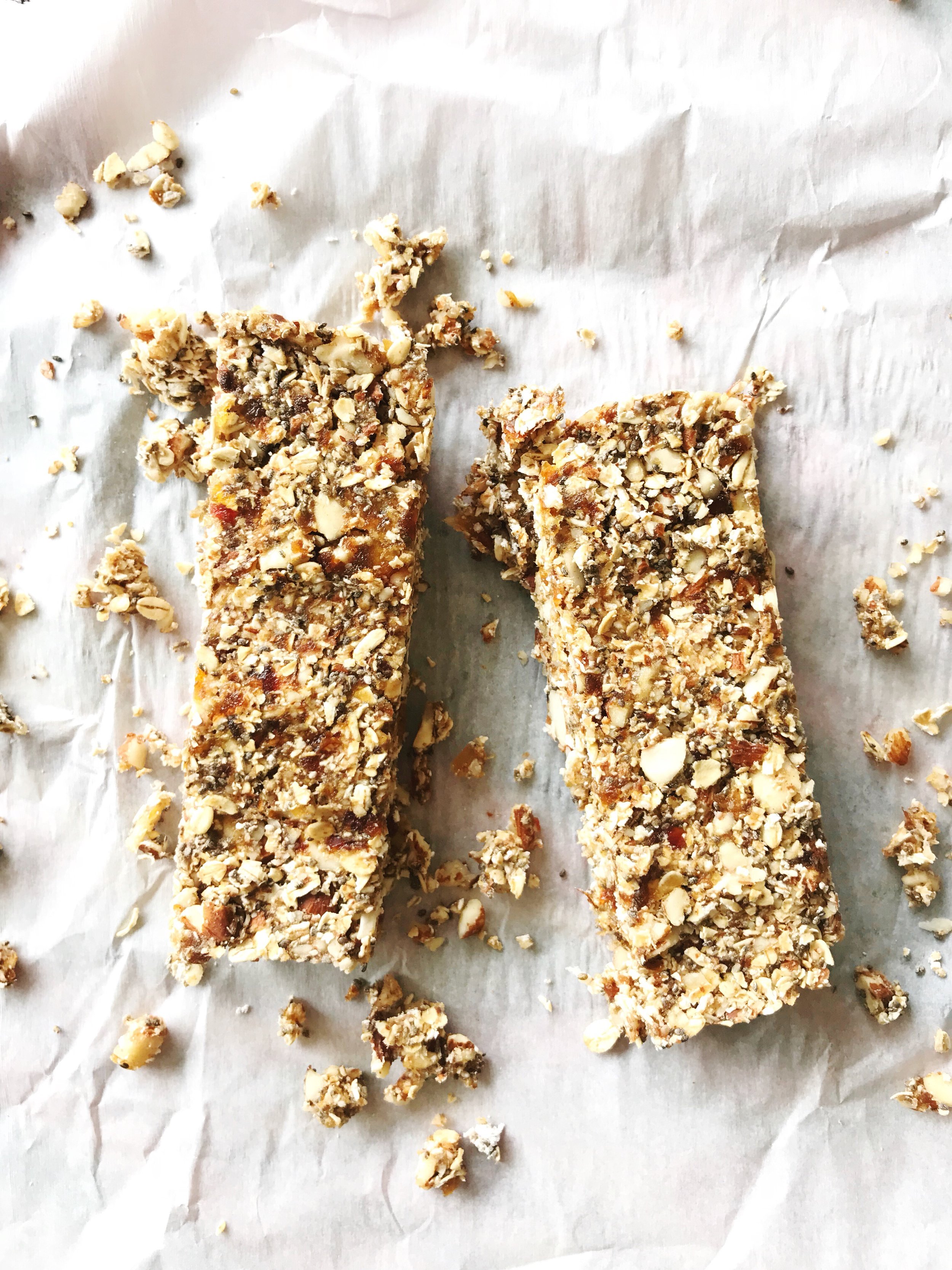 Raw Homemade Energy Bars Recipe