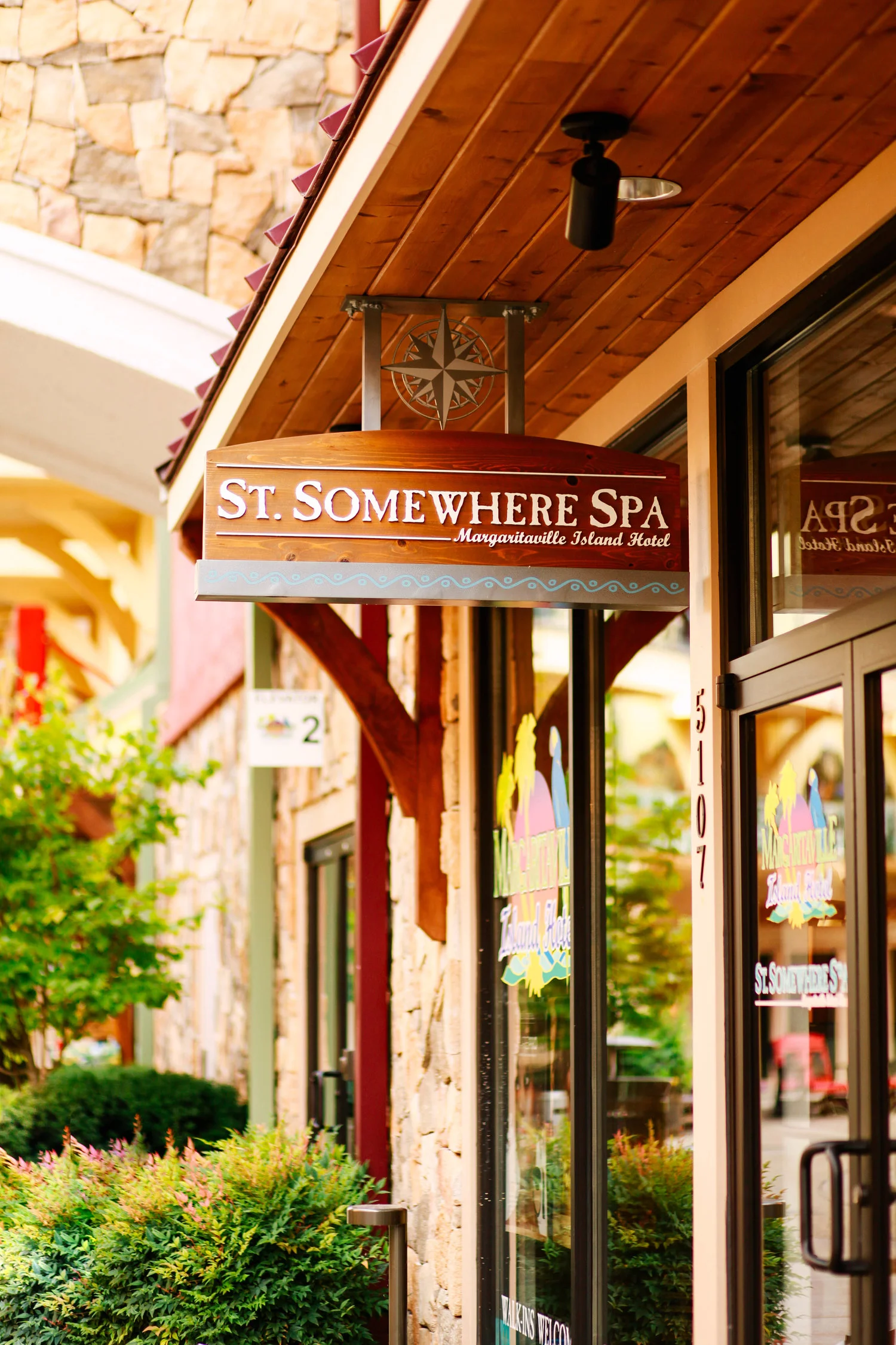 St. Somewhere Spa in Margaritaville Island Hotel in The Island, Pigeon Forge, Tennessee