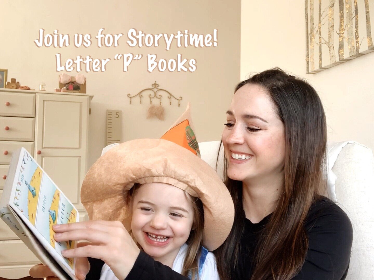 Letter P Books Story Time Video Part One