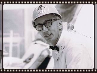 Popular German-American engineer and NASA Pad Leader Guenter Wendt in uniform at the Cape.
