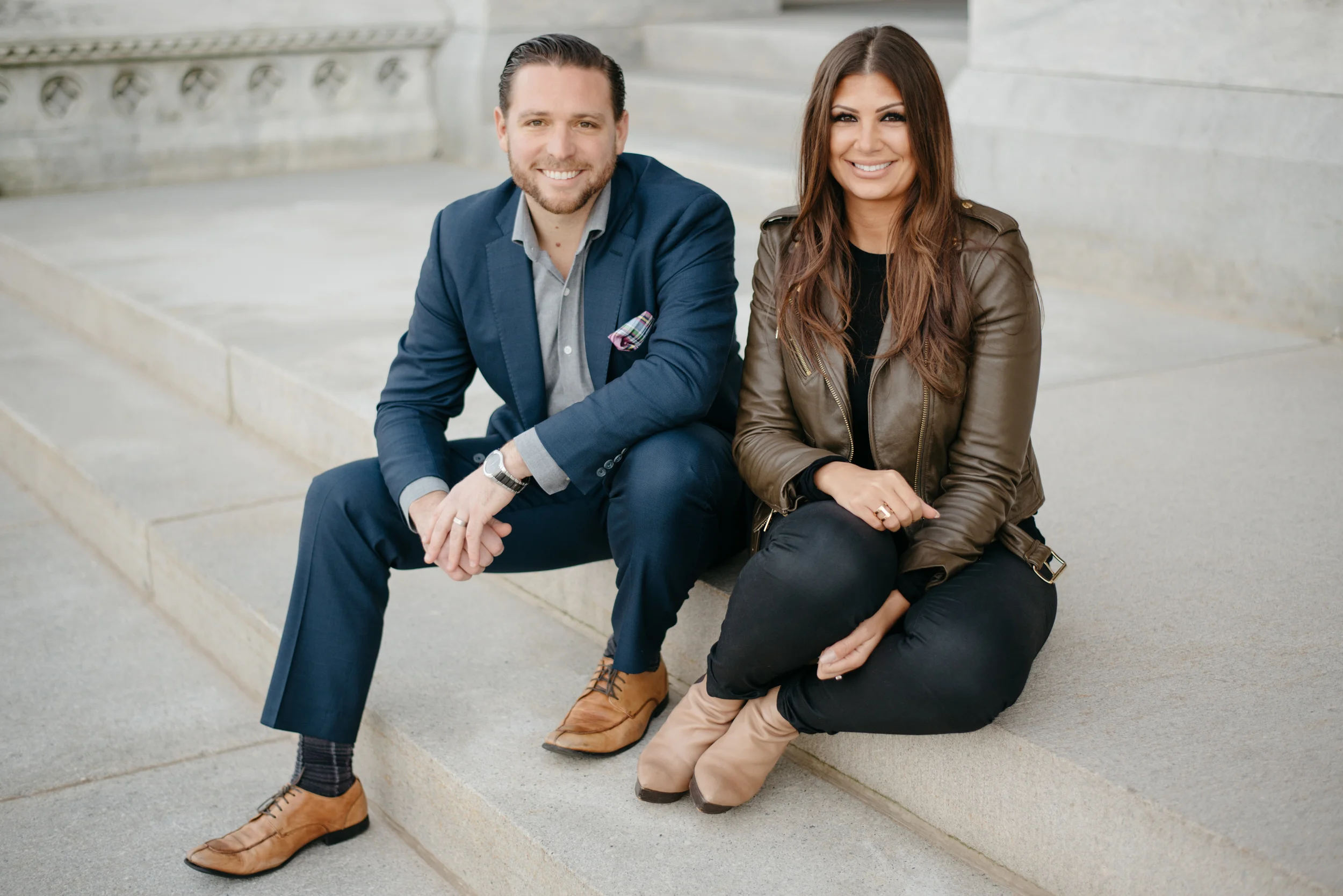 David + Andrea, Professional Portraits