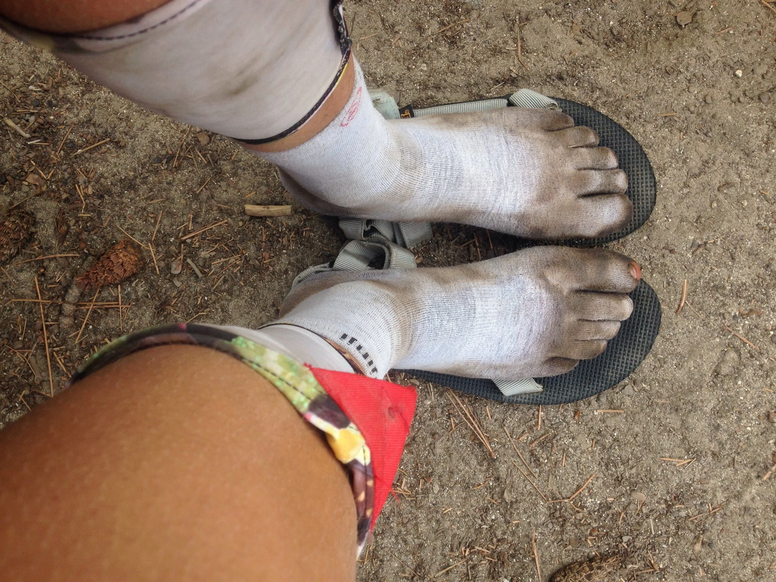 Yum. Not the most durable socks.