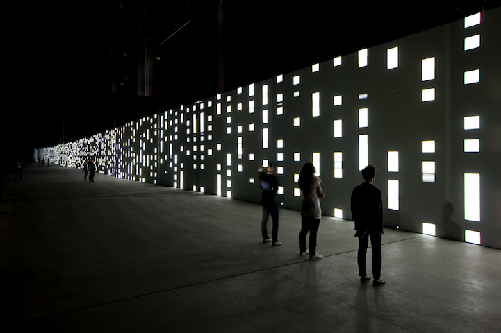 Unidisplay is an audiovisual installation designed by German artist Carsten Nicolai