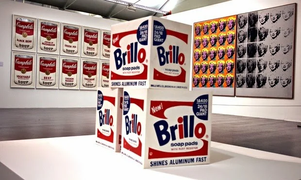 Andy Warhol, Three Brillo Soap Pad Boxes (1964)