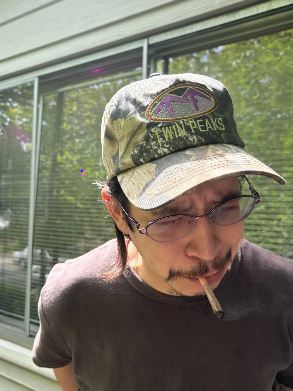 APHEX TWIN PEAKS Embroidered Cap by Tron 444 for Time Travel