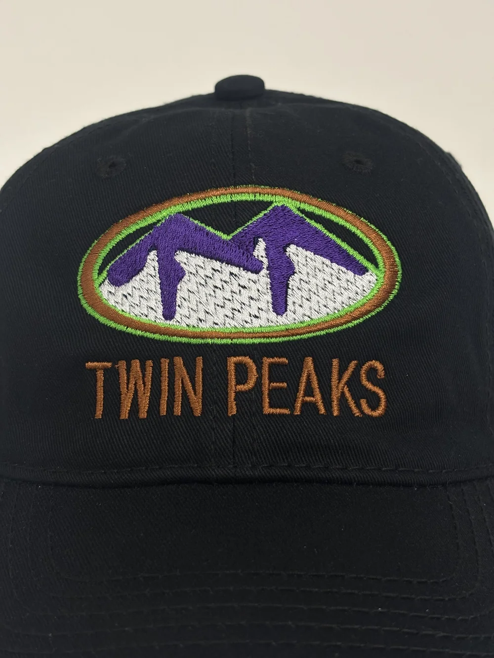 APHEX TWIN PEAKS Embroidered Cap by Tron 444 for Time Travel