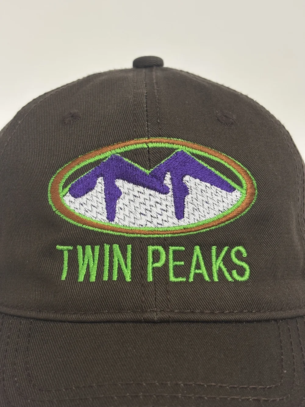 APHEX TWIN PEAKS Embroidered Cap by Tron 444 for Time Travel
