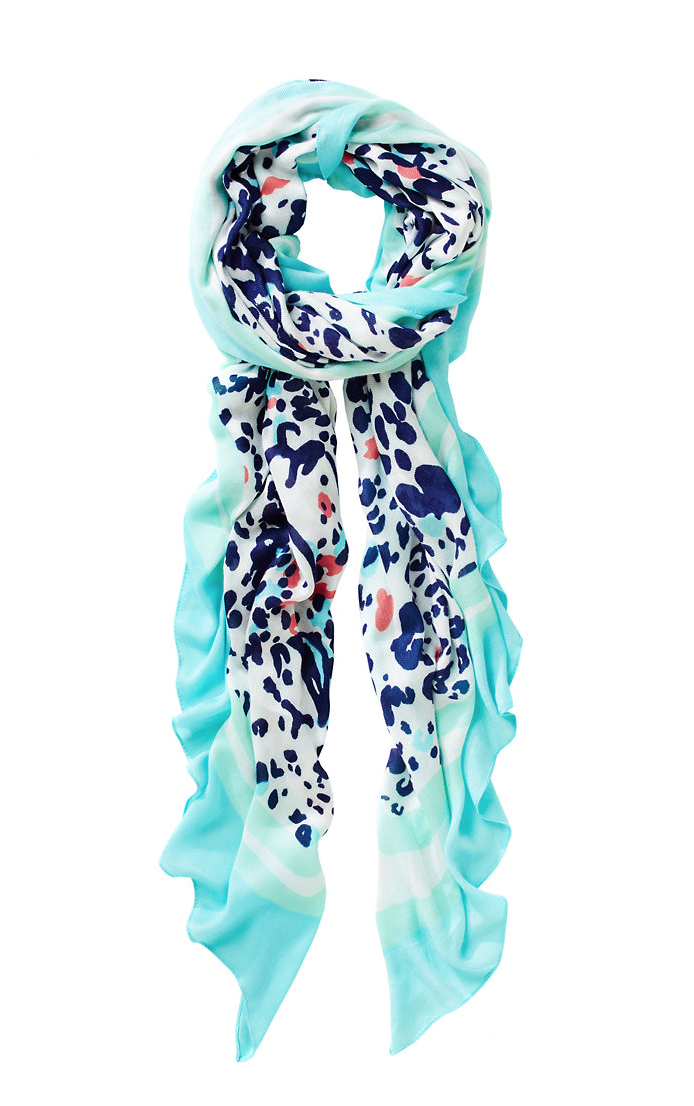 Lilly Pulitzer Lillian Oversized Scarf in Get Spotted