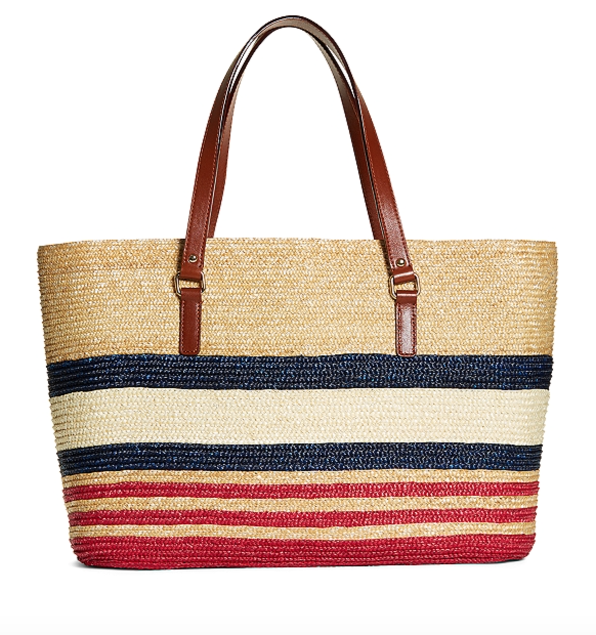 Brooks Brother's Straw Tote