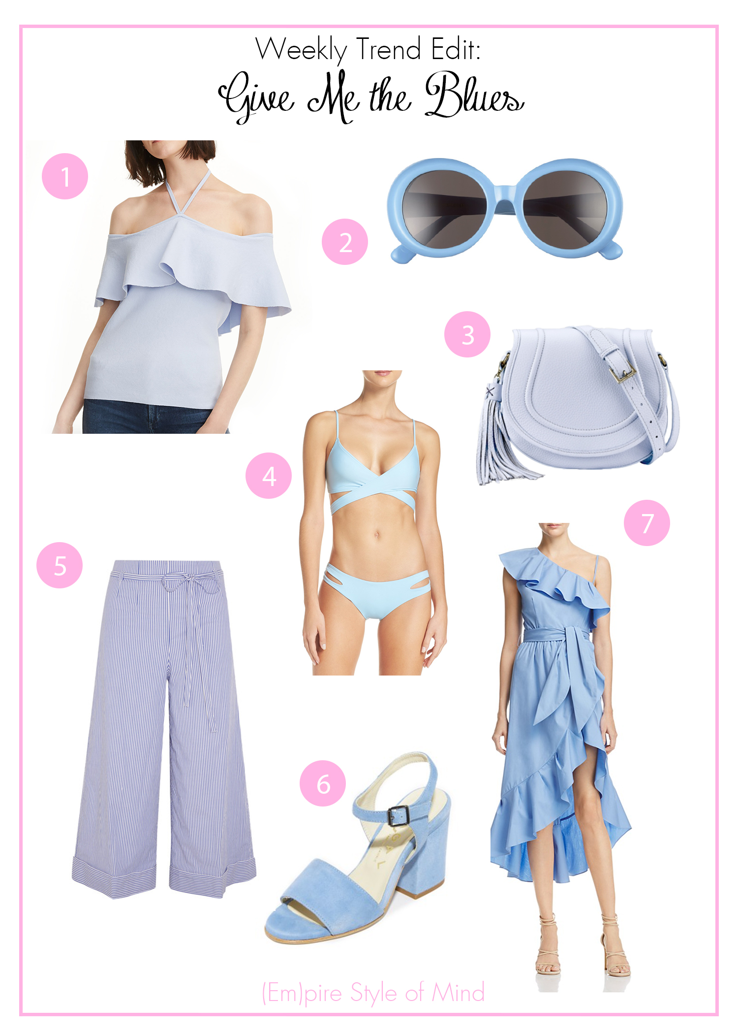 Weekly Trend Edit: Give Me the Blues