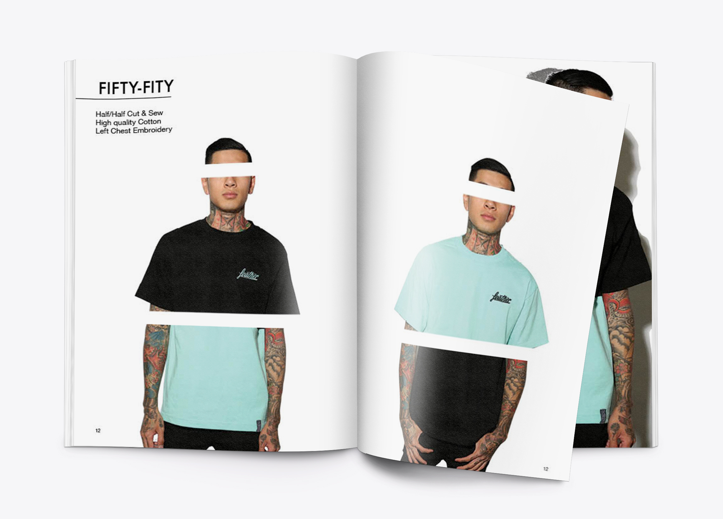 FTHR LOOKBOOK 1ST SPREAD FIFTY FIFTY .jpg