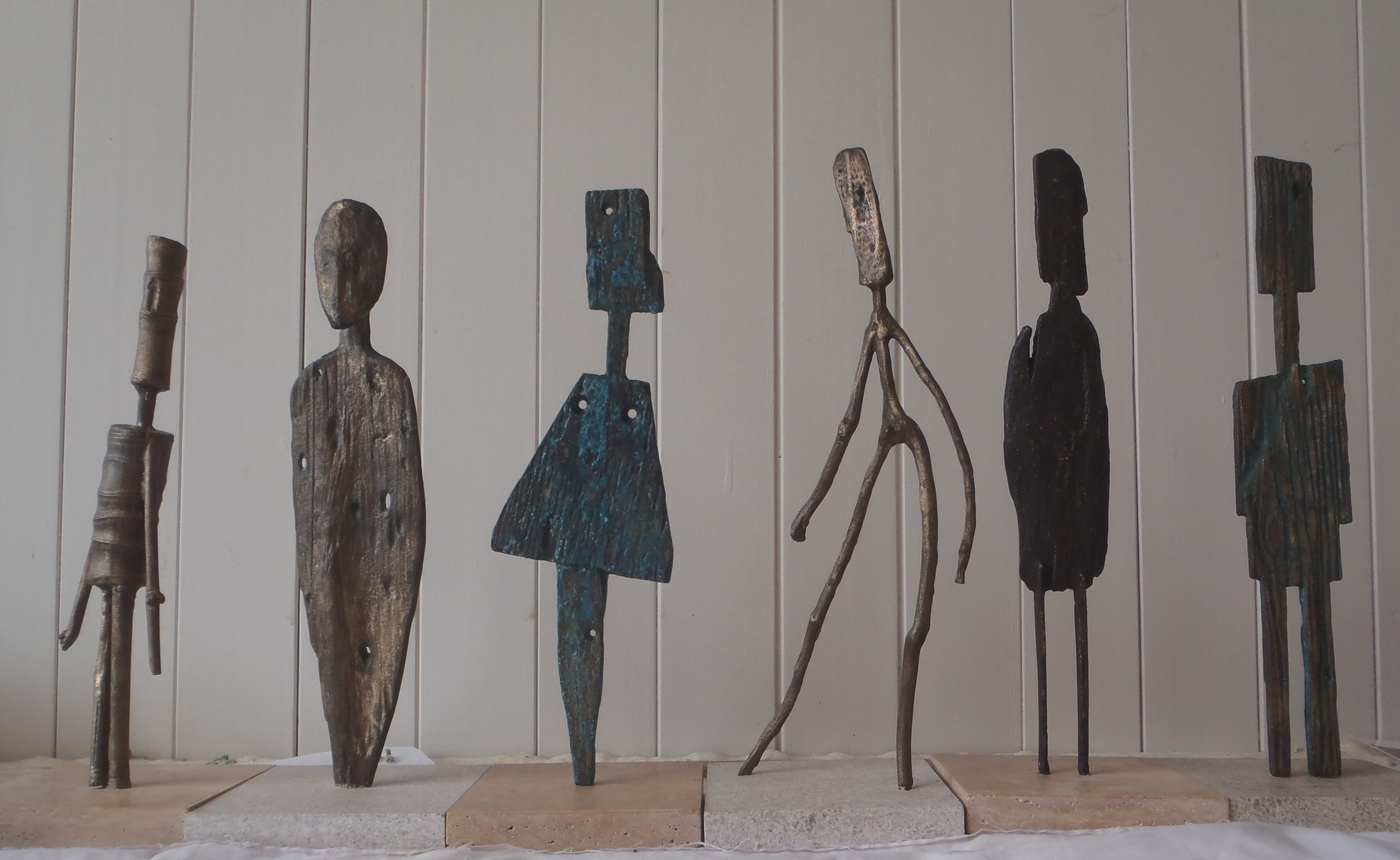 Bronze Waiheke Driftwood Figures