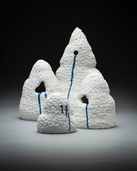 Depleted, 2010, Southern Ice Porcelain Paper Clay, photos: Christopher Sanders Photography