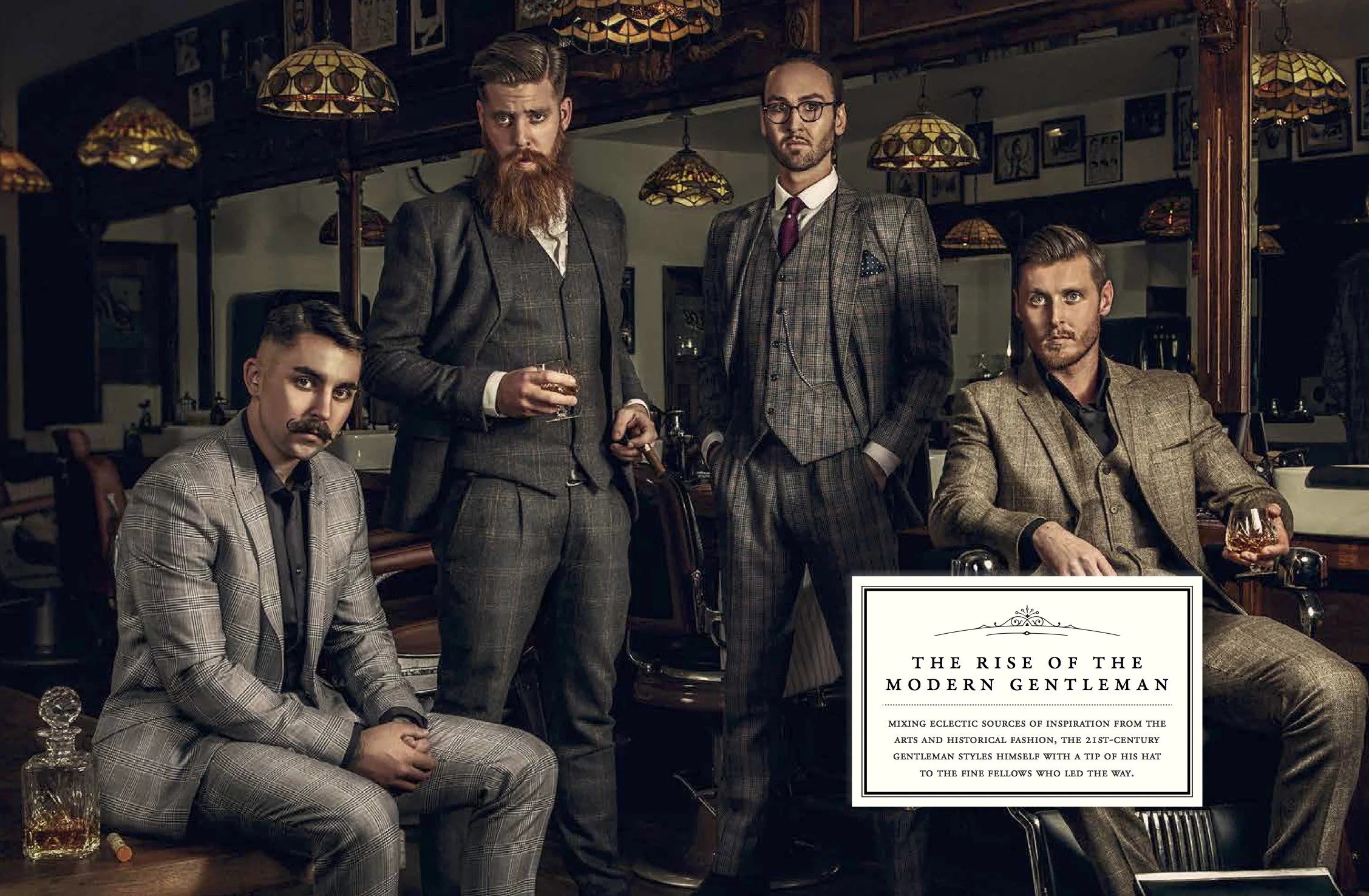 Captain Fawcetts and Savills Barbers.