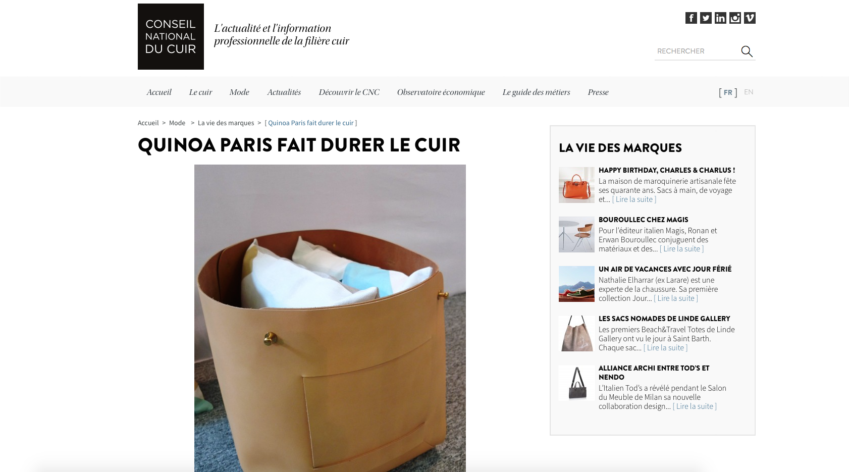 Conseil national du cuir 06.15