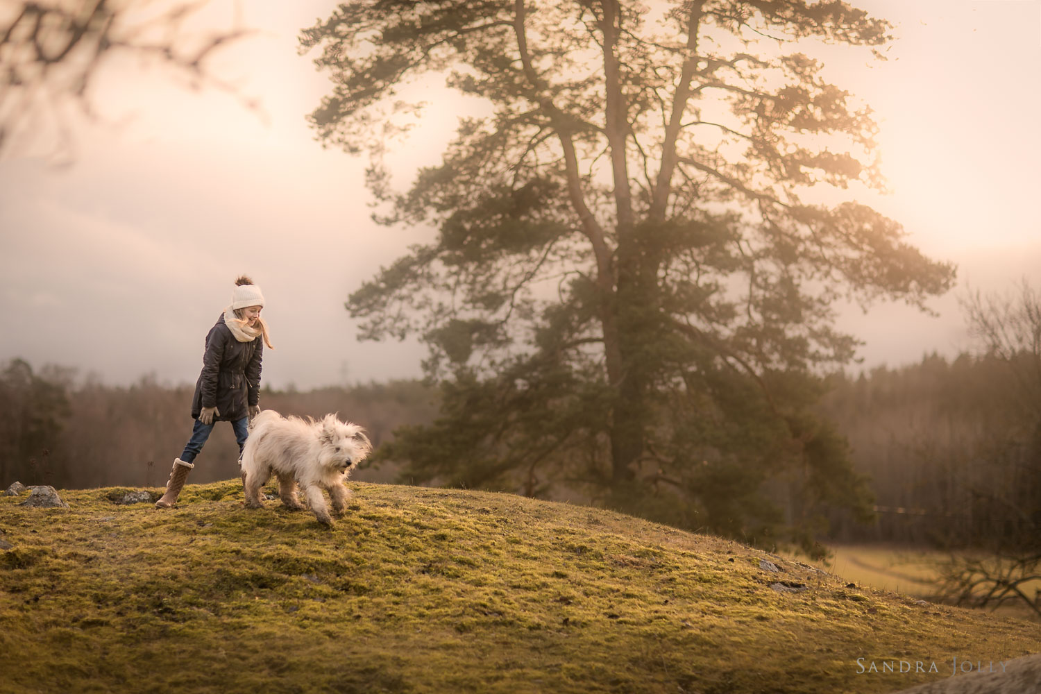 Photo-of-a-girl-and-her-dog-on-a-hill-by-Sandra-Jolly.jpg