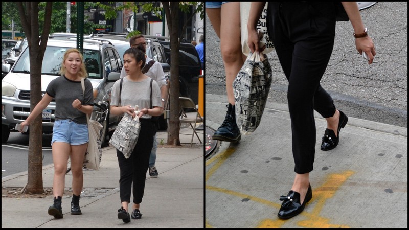 Black Loafers and Doc Martens on Lafayette & Prince