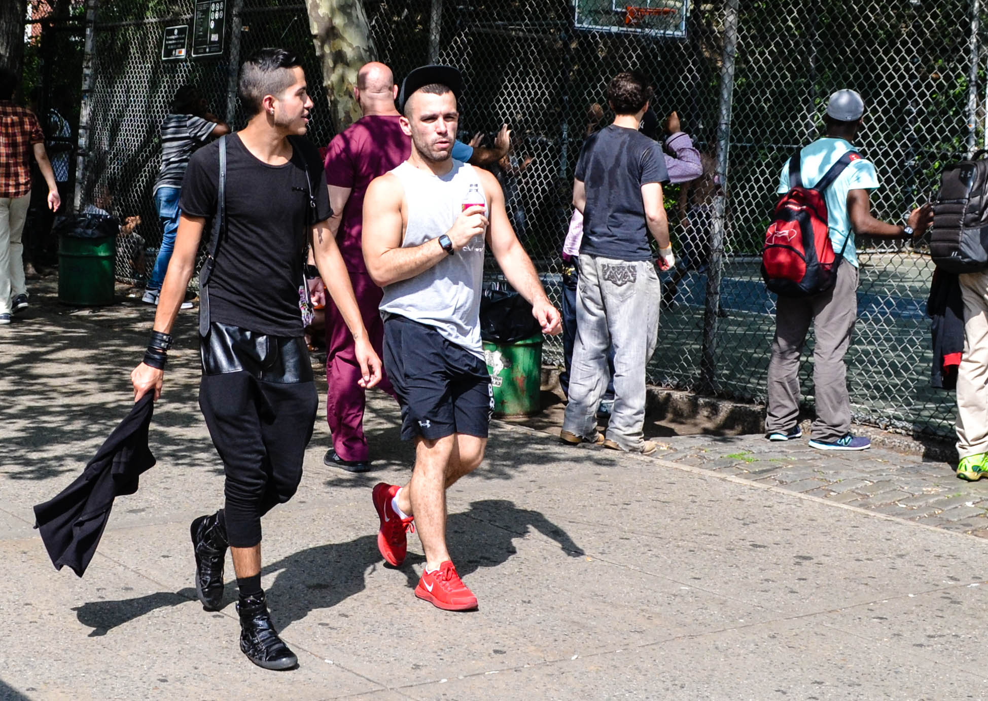 All Black on 6th Ave between West 3rd & West 4th