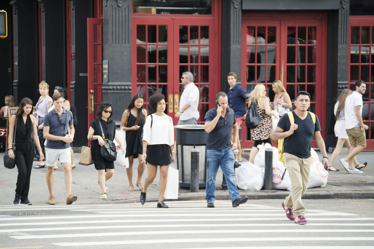 Crossing West 14th Street