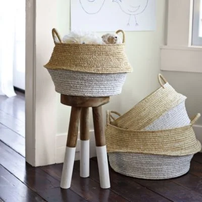 Svipaðar körfur fást í Ilva og Söstrene Grene