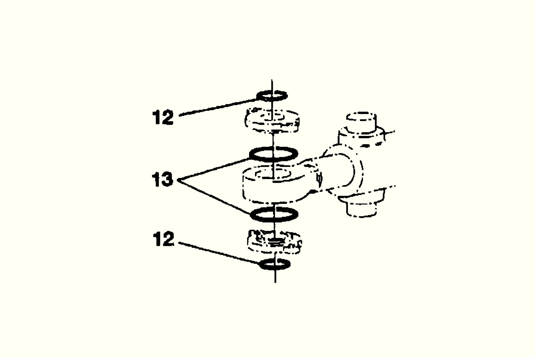 Steering cylinder Front Sealing kit Häggo Nr: 153 6174-807 Price: 258 SEK