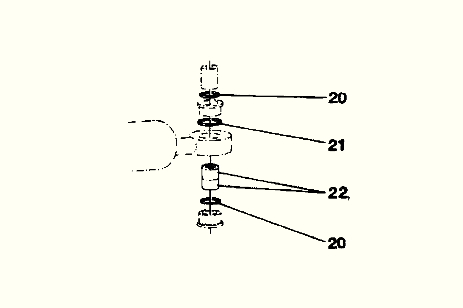 Damping and tilt cylinder end Repair kit Häggo Nr: 153 6174-806 Price: 373 SEK