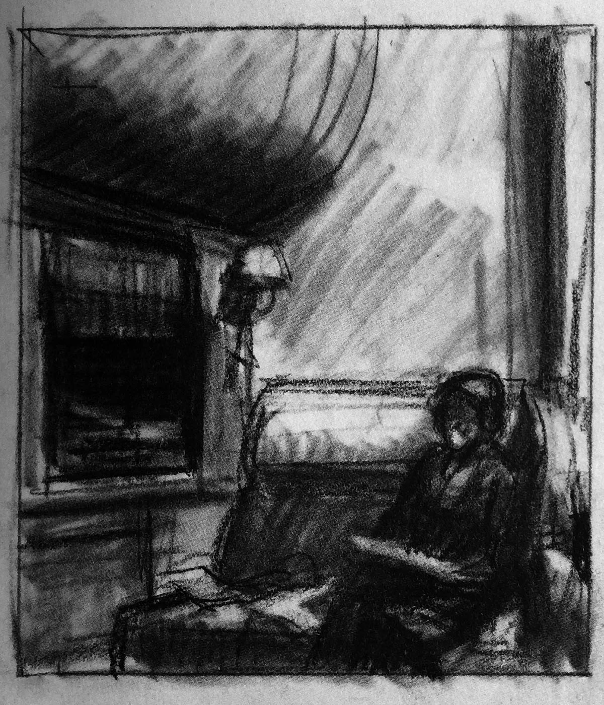 Hopper's Interiors: Compartment C Car, 1938