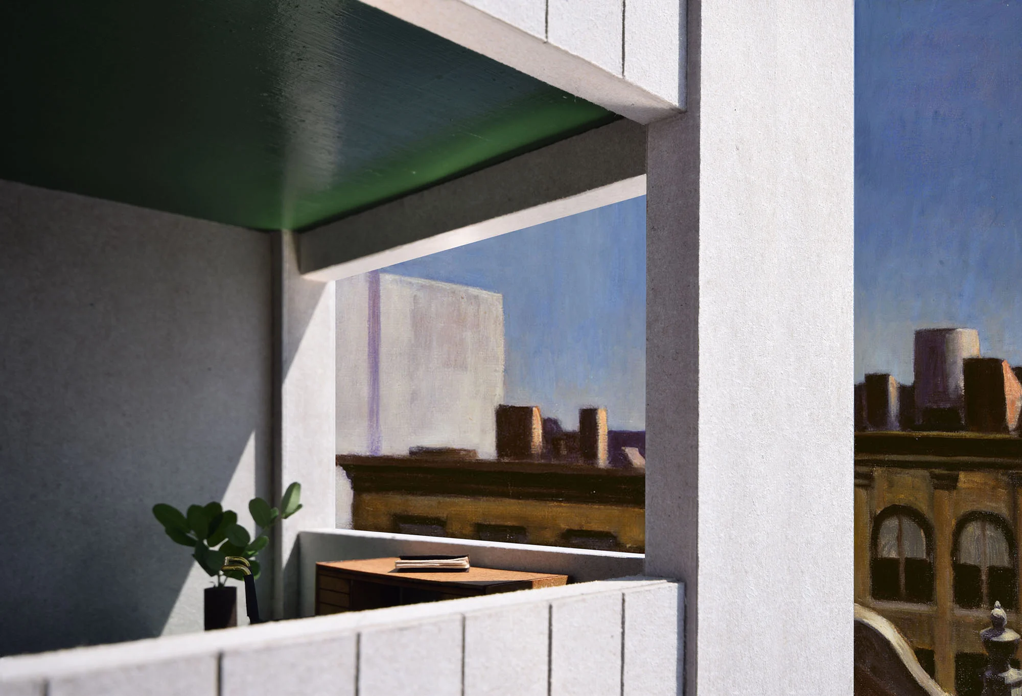 Hopper's Interiors: Office in a Small City, 1953