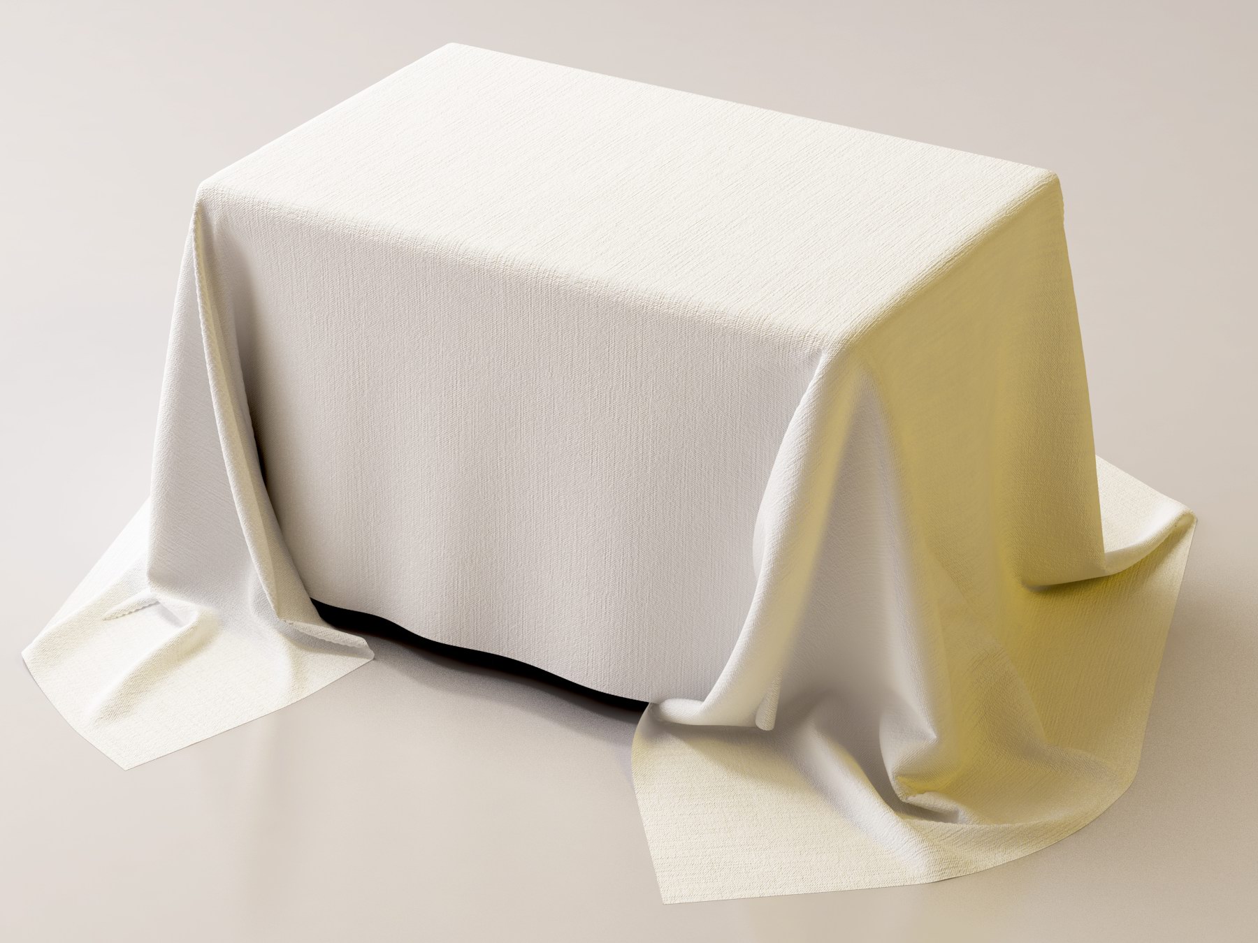 Four Foot Table {30" tall} with 90" x 132" linen