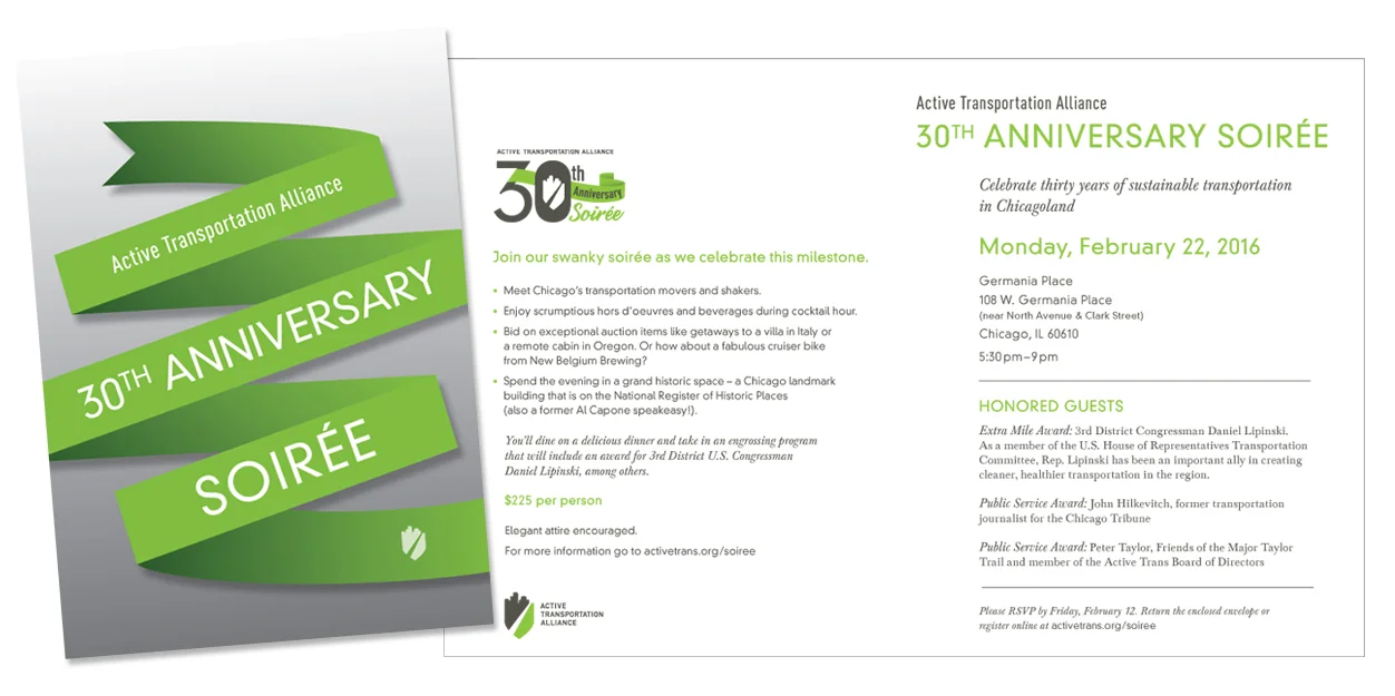 Soiree Invitation / design and production