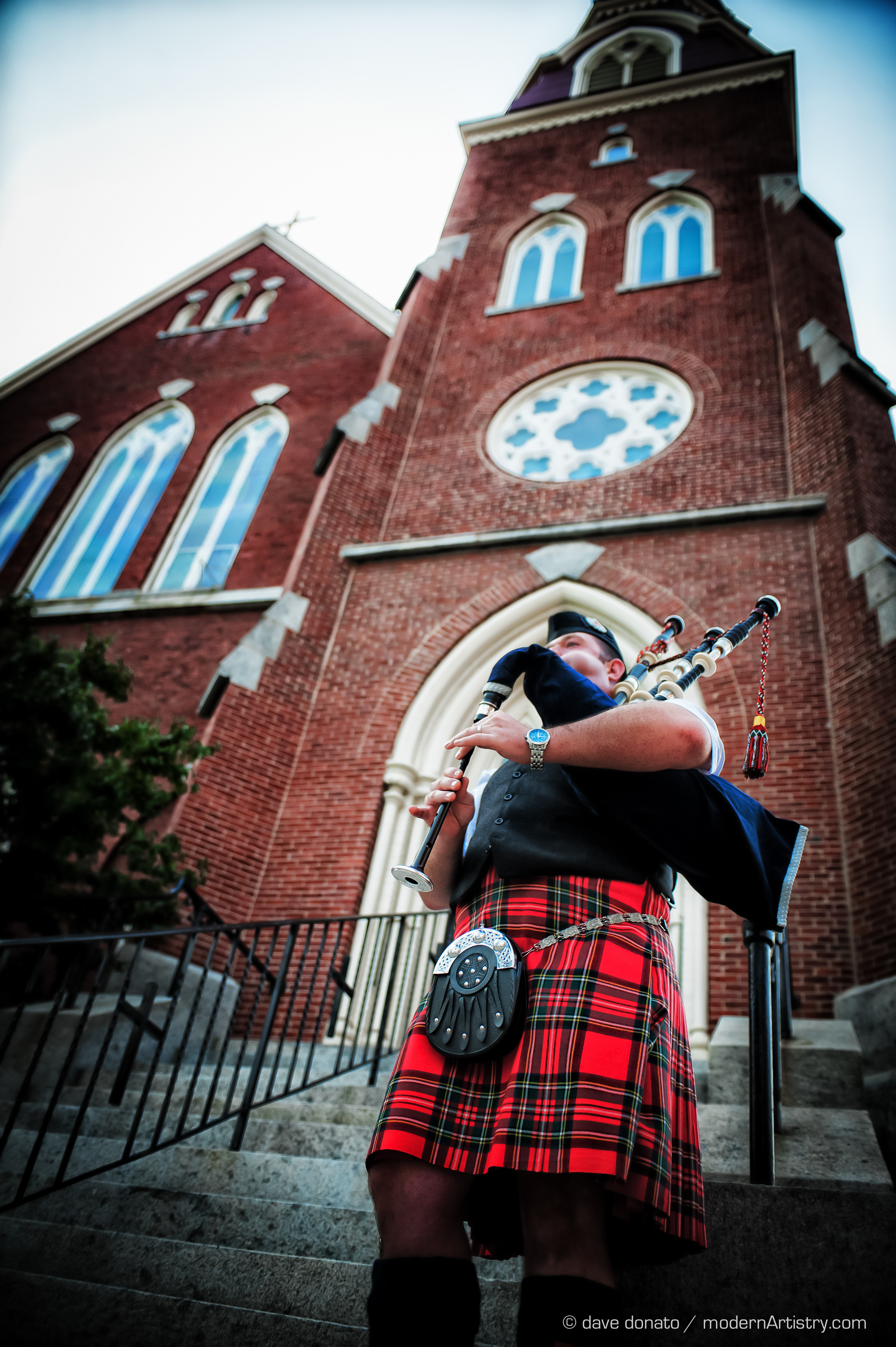 Wedding St. John Church Peabody, MA