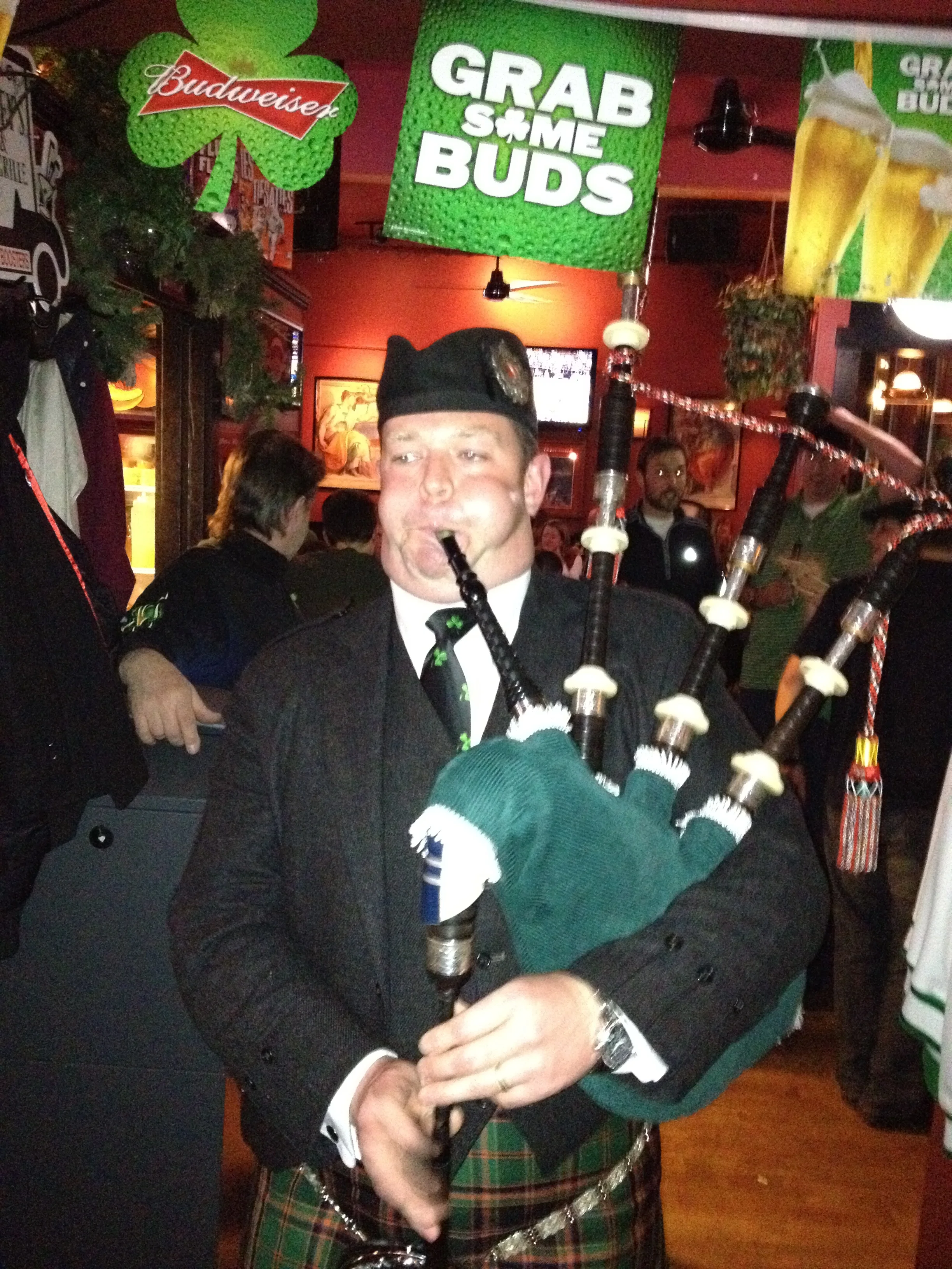 St Paddy's Day promo for Budweiser