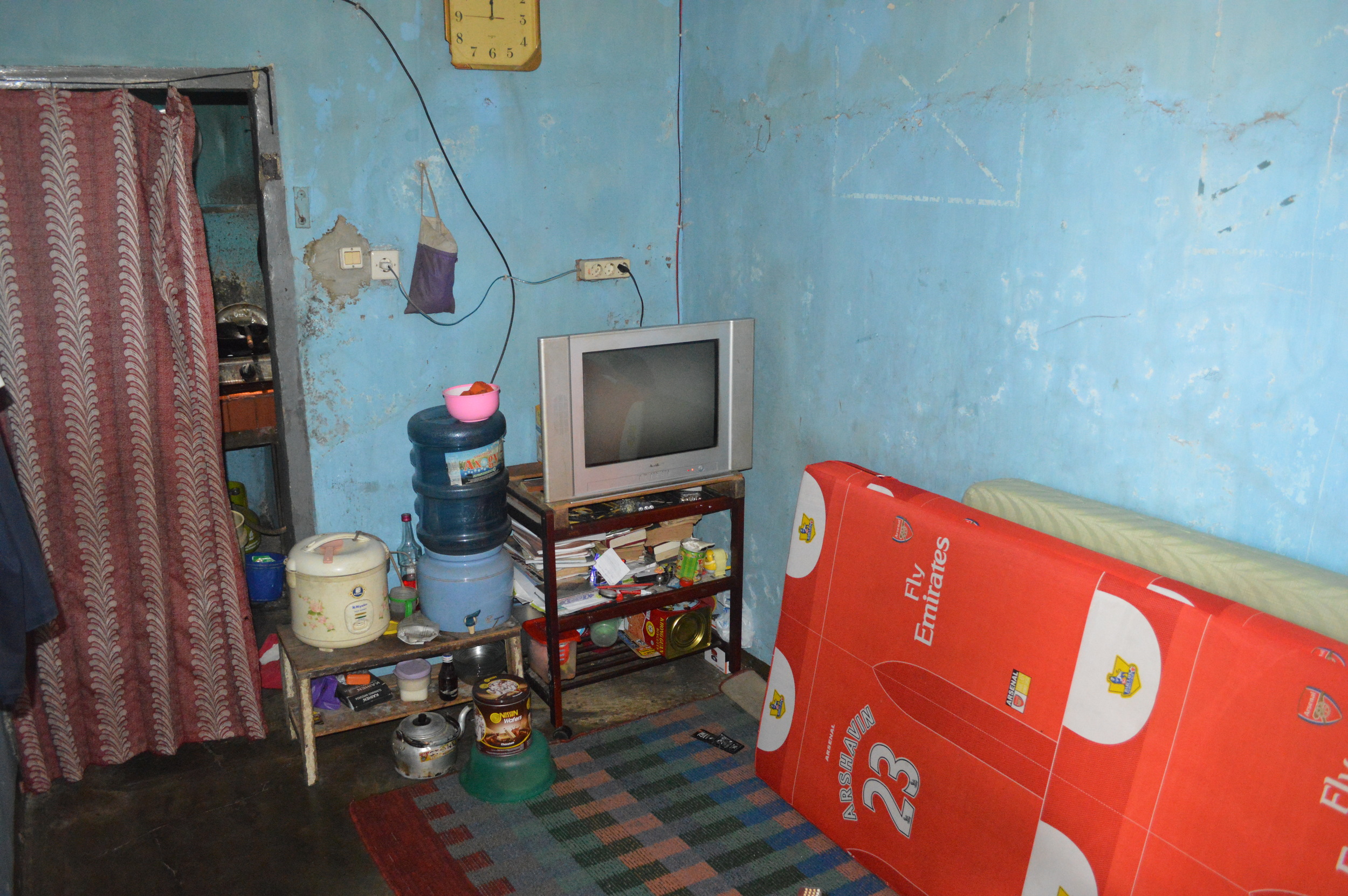 The living room of an average kampung house