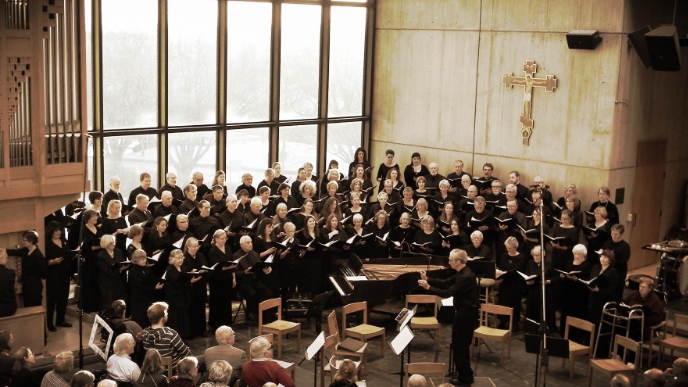 Performing "The Music of Benjamin Britten" before a capacity crowd of nearly 400 at the Cathedral Church of St. Paul in Burlington in November, 2013